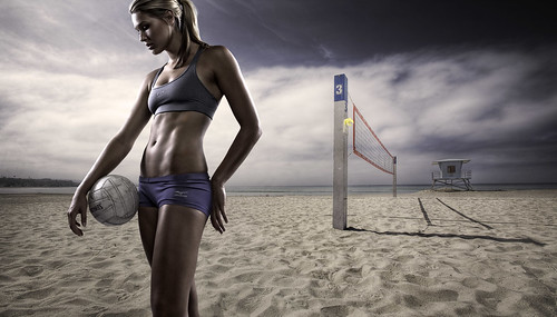 Morgan - Beach Volleyball by Joel Grimes Photography