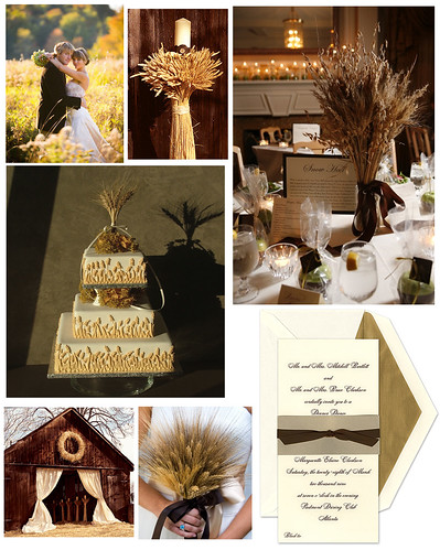 A Wheat Wedding  by finestationery