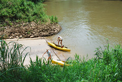 Green River Canoeing. Mammoth Cave National Park, Kentucky