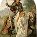 SIR GALAHAD AND THE ANGEL - painting by Joseph Noel Paton