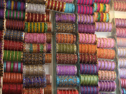 Bangles store in Anaarkali Market