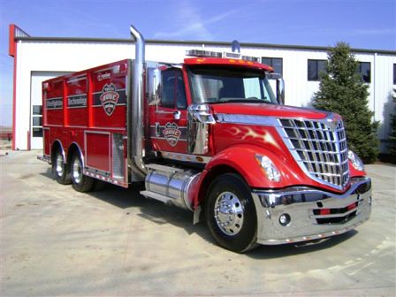 2010 International Lonestar Fire Truck My Friend was out of state when he
