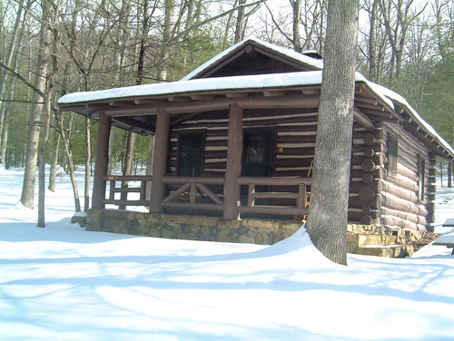 At Douthat State Park cabins are rent-able year-round
