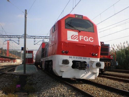 Un tren de FGC