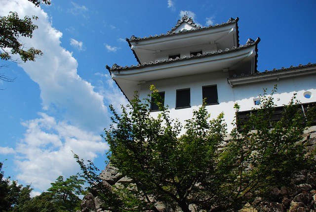 "Yagura" of Gujo Hachiman-jo castle(郡上八幡城の櫓)