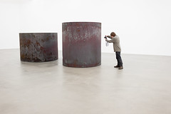 Rounds Equal Weight, Unequal Measure 1, Richard Serra, 2016