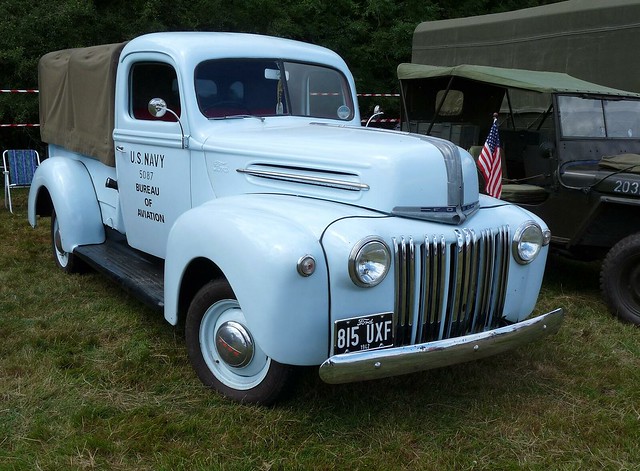 Ford Pickup truck 1942 At the Darling Buds Classic Car Show 