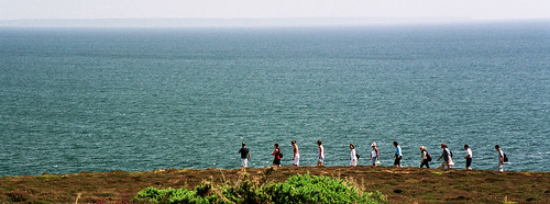 Walking the cliff paths in Jersey