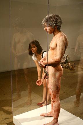 Debras Dude Naked Art Debra at the art museum