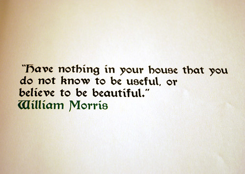 William Morris Phrase