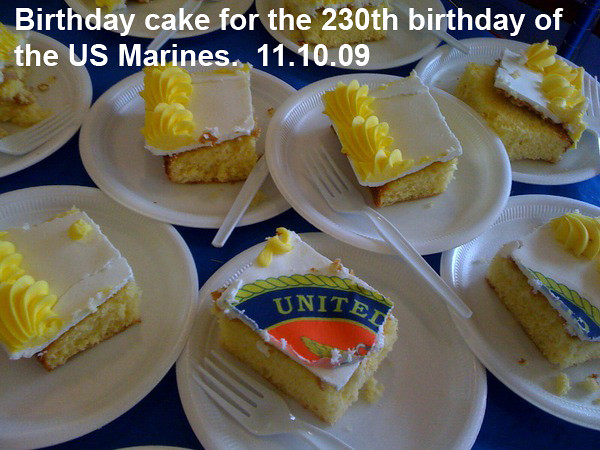 usmc birthday cake