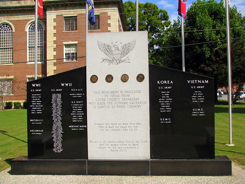 Cocke County, TN Veterans Memorial