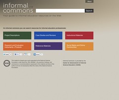 Informal Commons front page