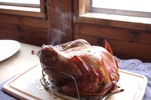 steaming turkey
