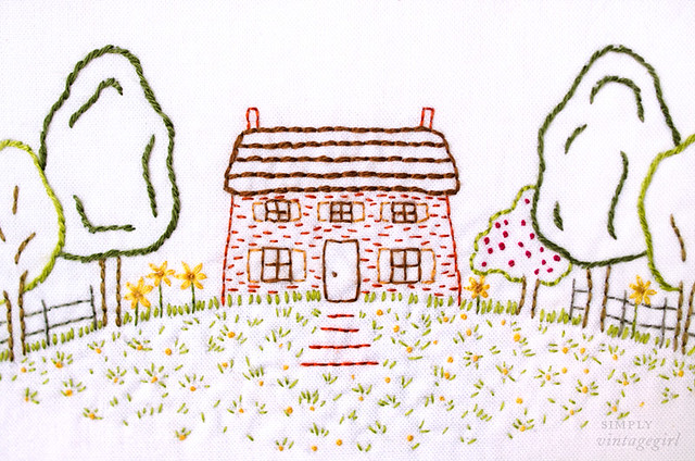 Embroidered Homestead