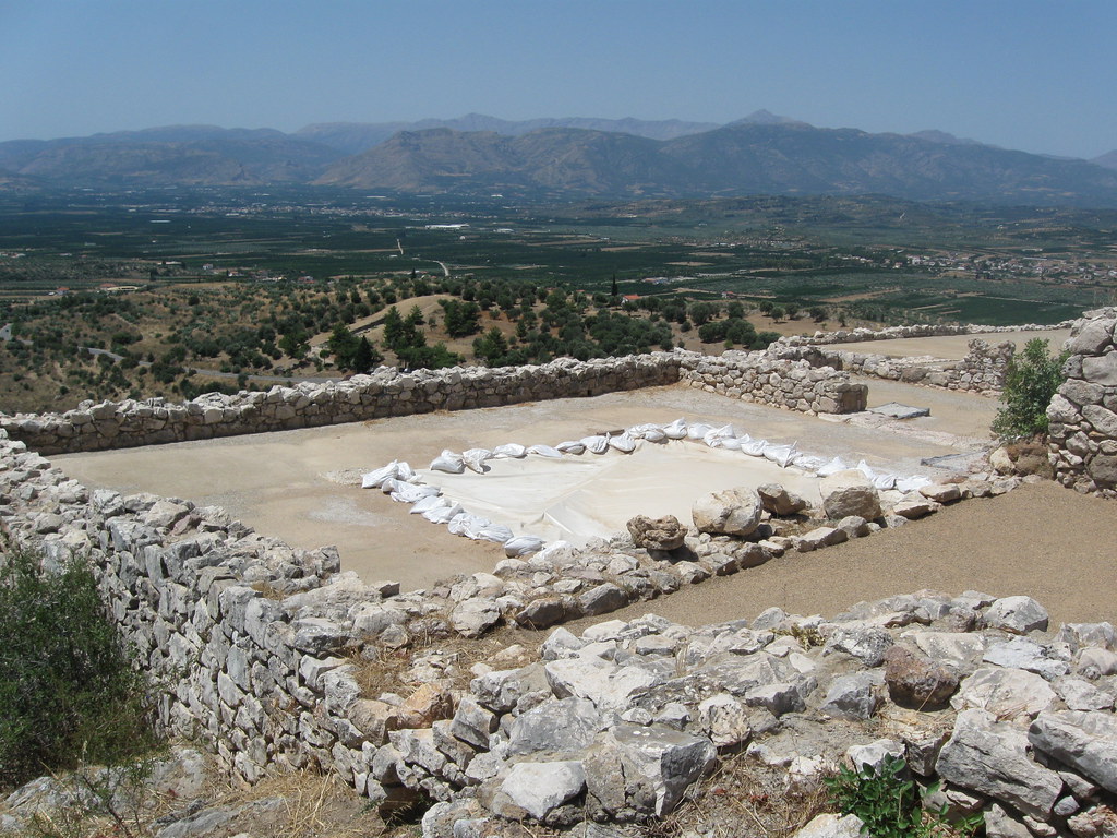 Megaron at Mycenae