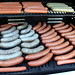 Food for the Racers: Cheddarwurst, Bratwurst, Wieners, and Tofurkey Sausages