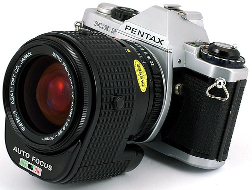 Pentax ME F+SMC PENTAX AF ZOOM 1:2.8 35-70mm