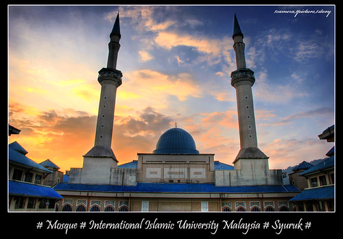 Sultan Haji Ahmad Shah (IIUM) Mosque #Syuruk (Morning..Sunrise)