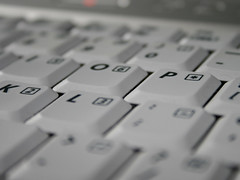 Computer Keyboard - Close Up