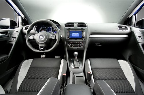 VW Golf R Interior Front Here it is at last the new Mk6 Golf R 