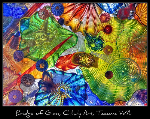 Bridge of Glass, Chihuly Art, Tacoma WA