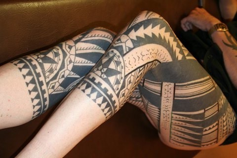 Tattoo Maori Bracelete kirituhi Polin sia0273tatuagem