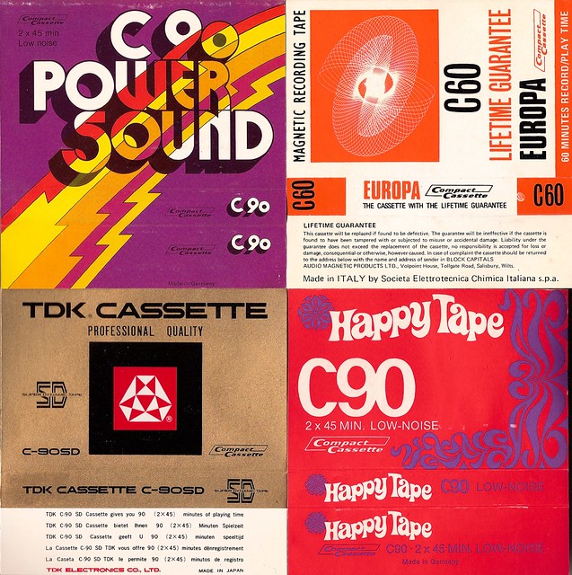 Funky Cassette Inserts No. 4