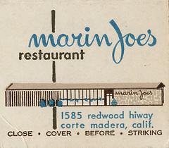 Joe's Matchcover Marin
