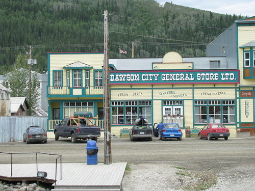 General Store in the main Street of Dawson City, Yukon