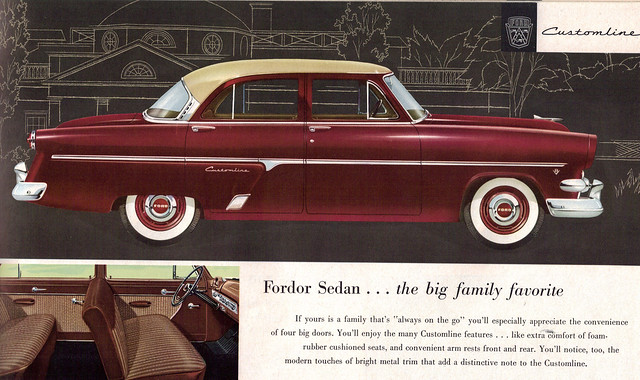 1954 Ford Customline Fodor