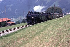 Trains à vapeur des Rhétiques (Suisse)