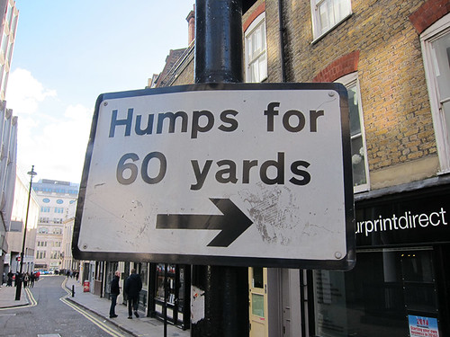 watch for humps!
