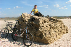 Bike trip at HaBonim beach