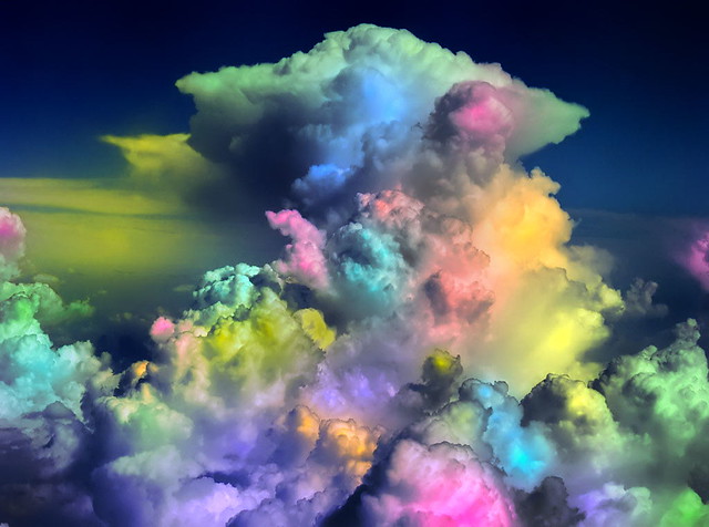 Cotton Candy Clouds I