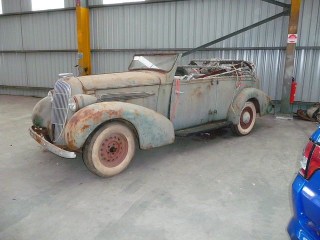 One of just 2 known surviving 1935 Oldsmobile Tourer's bult in Australia by