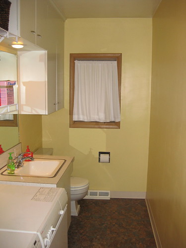 Updated Half Bath and Laundry