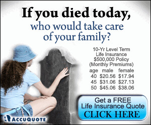Life Insurance Rates by AccuQuote.com