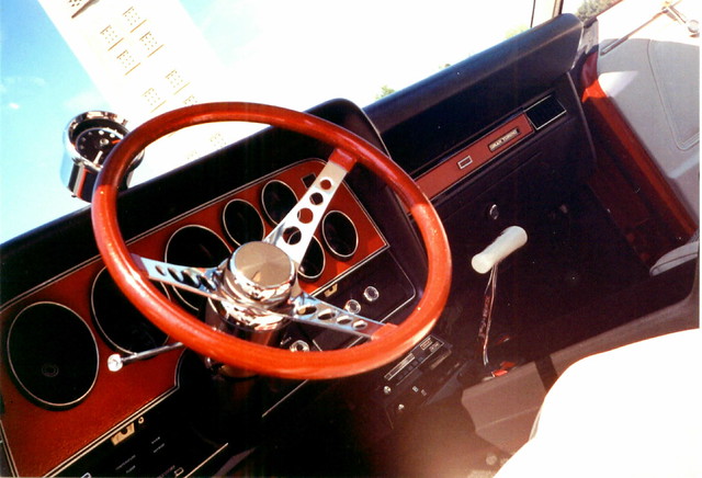 1972 Ford Gran Torino Sport dash shot