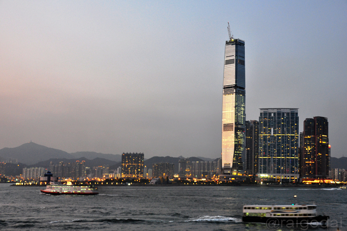 ICC tower in progress : Tallest in hong kong