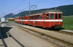 Trains des Montagnes Neuchâteloises (Suisse)