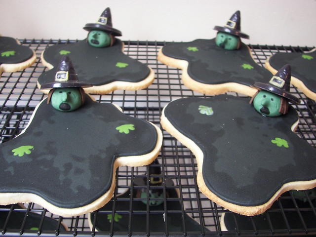 Melting Witch Cookies