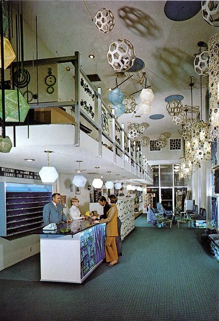 Inn of Tomorrow Lobby circa 1970