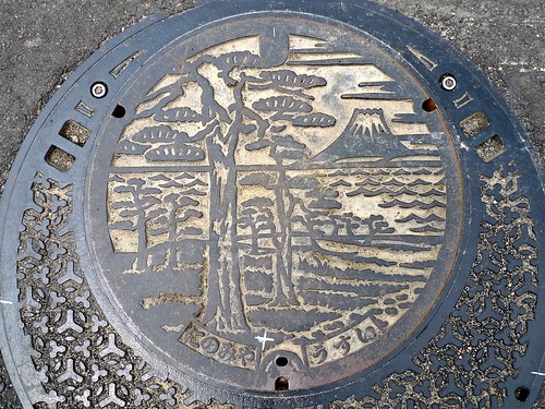 Ninomiya Kanagawa manhole cover（神奈川県二宮町のマンホール）