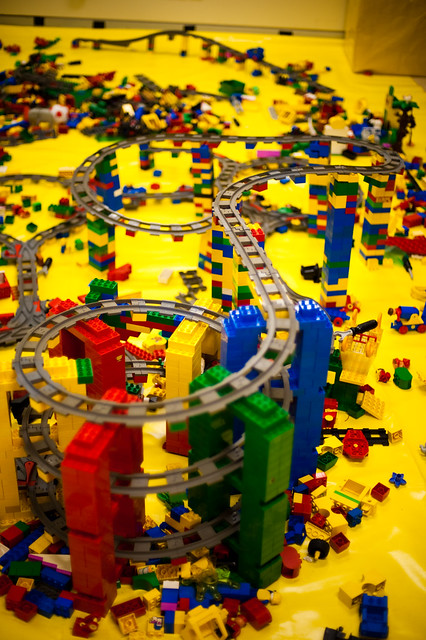 Le coin LEGO, un détour obligé. Photo par foxgrrl, CC-by-BC-SA