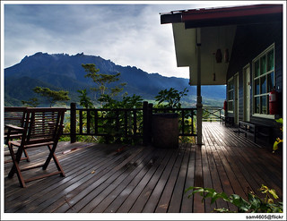 Kinabalu from your balcony