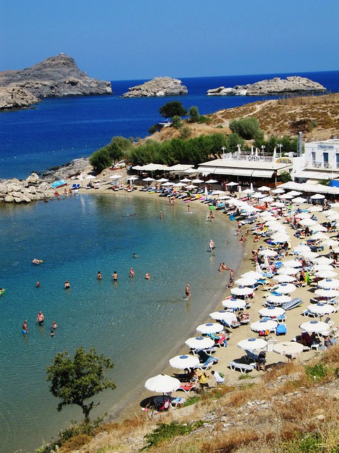 The Protected Waters of Lindos Bay - Rhodes