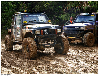 Ranau 4x4 Challenge - Kampung Tagudon Lama Ranau - Suzuki 4x4 SJ Off road
