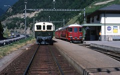 Trains du Martigny-Orsières (Suisse)