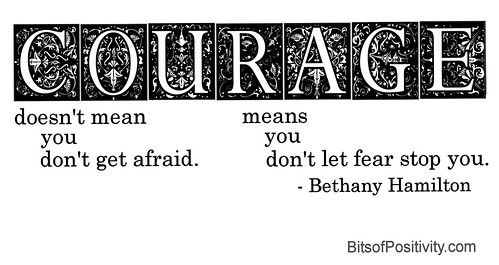 "Courage" Word Art Freebie